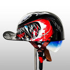 Motorcycle Half Helmet DOT & ECE Certified Breathable Liner