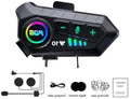 Motorcycle Headset Bluetooth 5.3 IPX6 30-Hour Battery