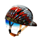 Motorcycle Helmet DOT Approved Lightweight Anti-UV Visor