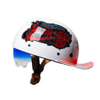 Motorcycle Helmet DOT Approved Lightweight Anti-UV Visor