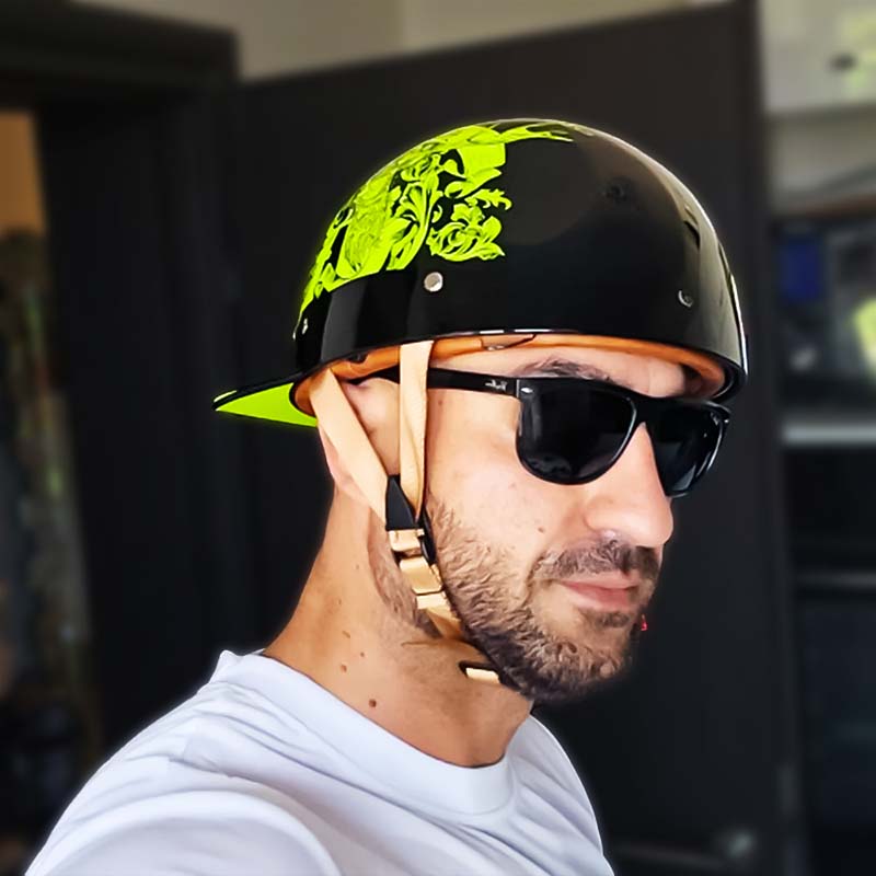 Motorcycle Helmet DOT Approved Lightweight Anti-UV Visor