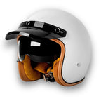 Motorcycle Helmet DOT & ECE Certified Polycarbonate Shell Interchangeable Visors
