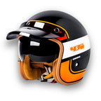 Motorcycle Helmet DOT & ECE Certified Polycarbonate Shell Interchangeable Visors