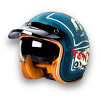Motorcycle Helmet DOT & ECE Certified Polycarbonate Shell Interchangeable Visors