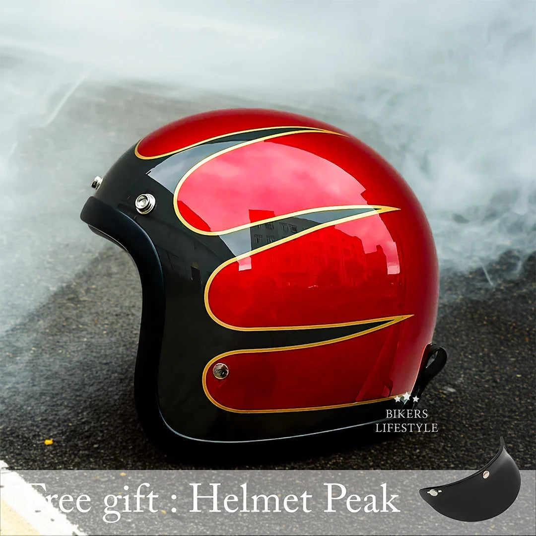 Motorcycle Helmet Fiberglass Shell DOT & ECE Certified