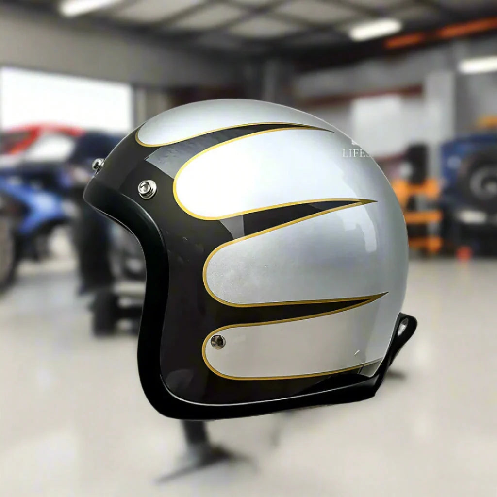 Motorcycle Helmet Fiberglass Shell DOT & ECE Certified