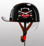 Motorcycle Helmet Half-Open Lightweight DOT & ECE Certified