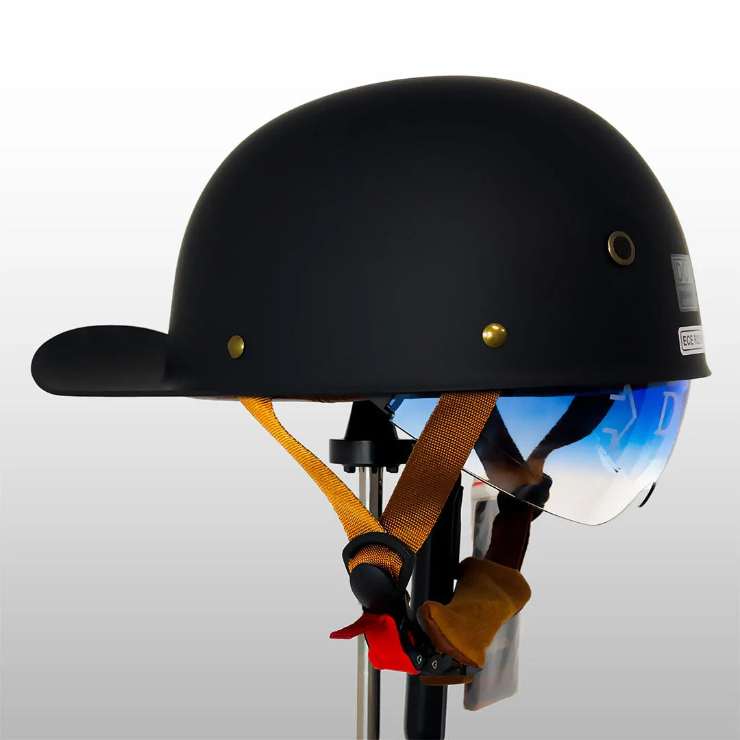 Motorcycle Helmet Half-Open Lightweight DOT & ECE Certified