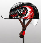 Motorcycle Helmet Half-Open Lightweight DOT & ECE Certified