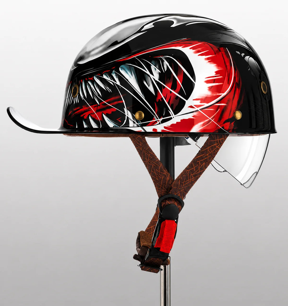 Motorcycle Helmet Half-Open Lightweight DOT & ECE Certified