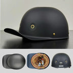 Motorcycle Helmet Half-Open Lightweight DOT & ECE Certified