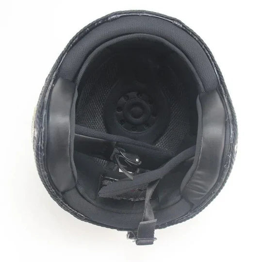 Motorcycle Helmet Lightweight ABS Shell & Removable Liner