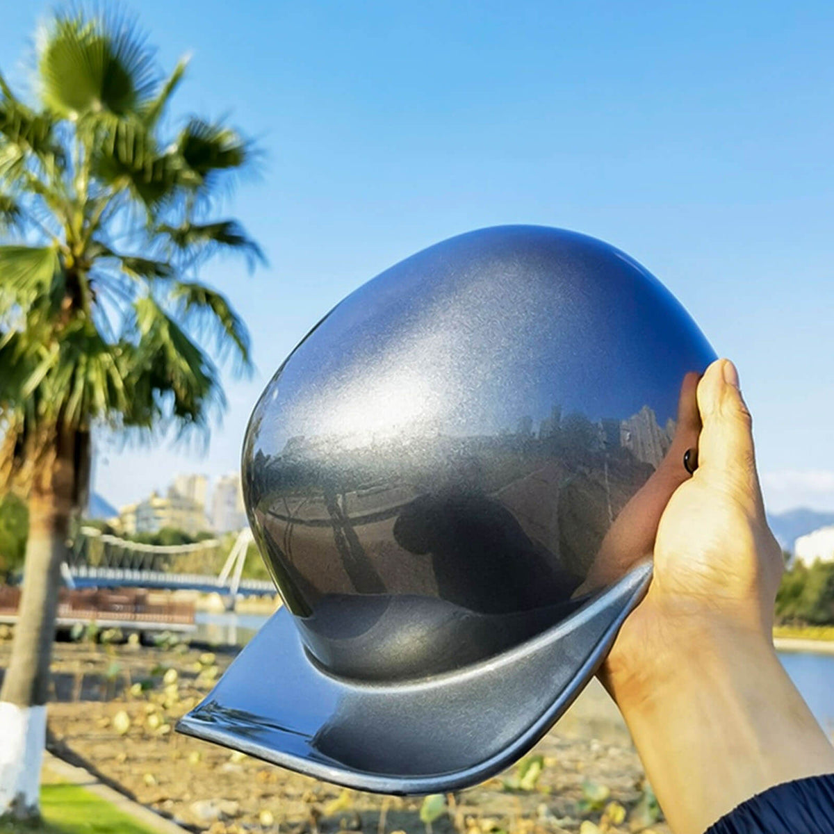 Motorcycle Helmet Low-Profile Lightweight & Breathable DOT Approved