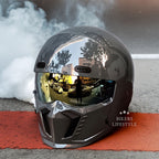 Motorcycle Helmet Retro Open-Face DOT & ECE Approved