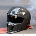 Motorcycle Helmet Retro Open-Face DOT & ECE Approved