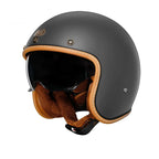 Motorcycle Helmet Retro Open-Face DOT & ECE Approved