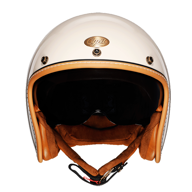 Motorcycle Helmet Retro Open-Face Lightweight ABS DOT & ECE