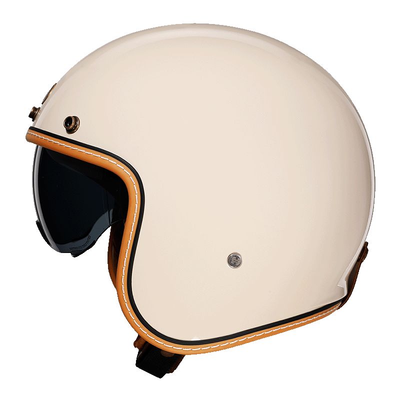 Motorcycle Helmet Retro Open-Face Lightweight ABS DOT & ECE