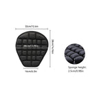 Motorcycle Seat Cushion 3D Air-Flow Non-Slip