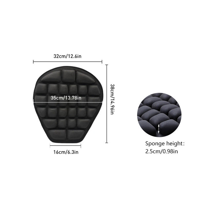 Motorcycle Seat Cushion 3D Air-Flow Non-Slip