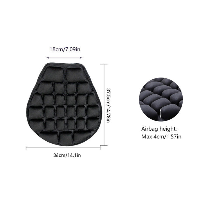 Motorcycle Seat Cushion 3D Air-Flow Non-Slip