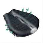 Motorcycle Seat Cushion Gel Shock-Absorbing Breathable Honeycomb Anti-Slip