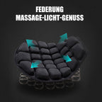 Motorcycle Seat Cushion Pressure-Relief Airflow Inflatable & Sponge