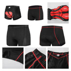 Motorcycle Shorts 3D Gel Padding Moisture-Wicking Chamois