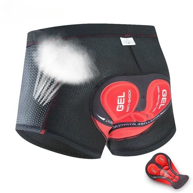 Motorcycle Shorts 3D Gel Padding Moisture-Wicking Chamois