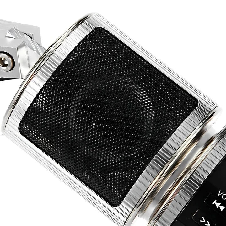 Motorcycle Speaker Bluetooth & FM Radio Water-Resistant