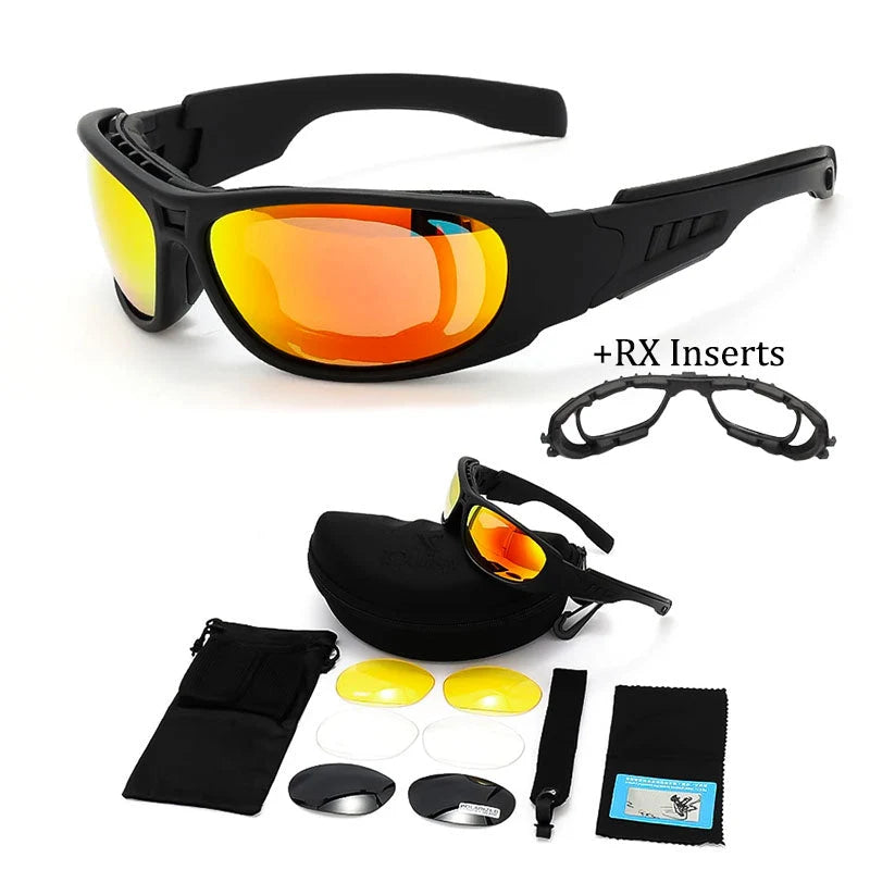Motorcycle Sunglasses Polarized UV400 Adjustable Headband