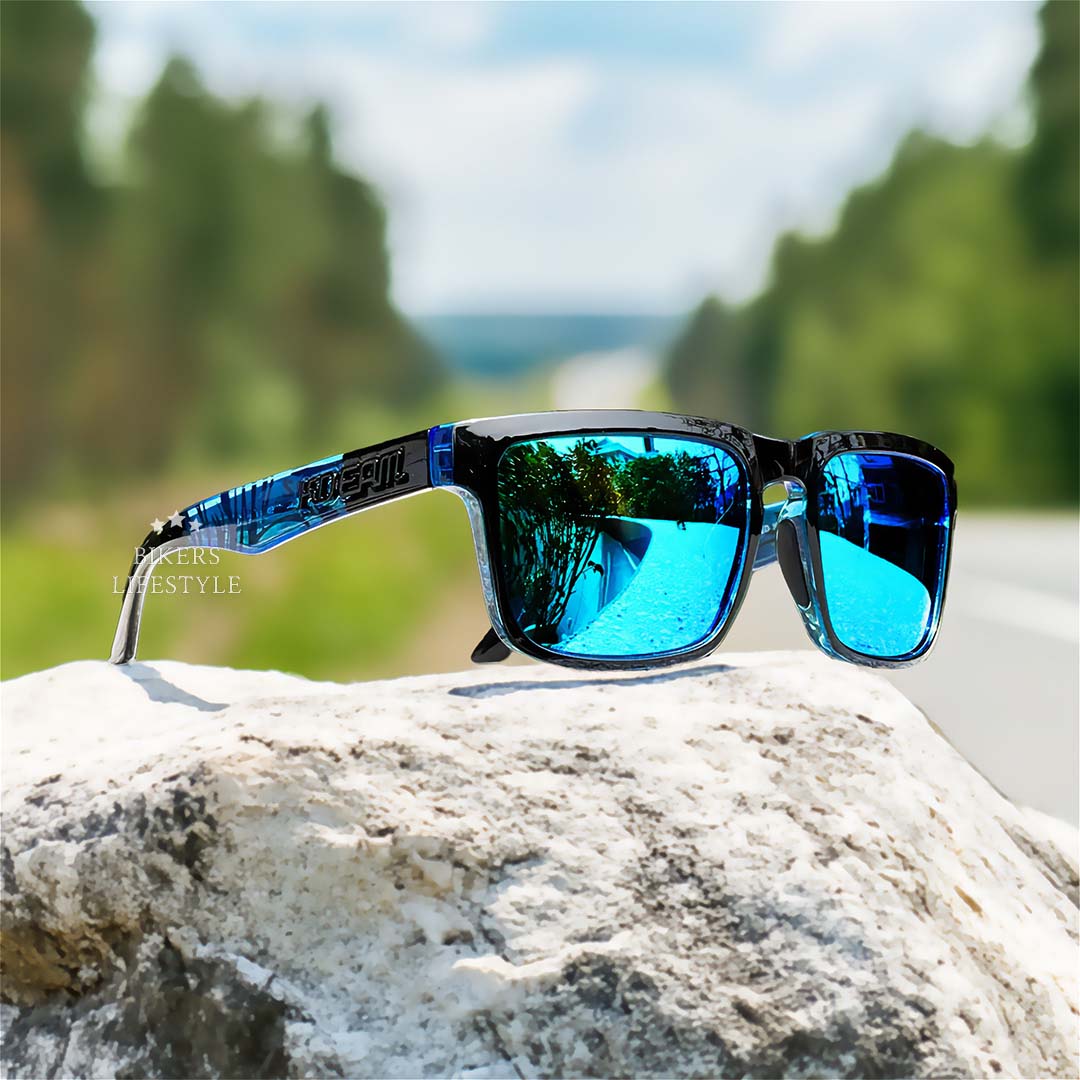 Motorcycle Sunglasses Polarized UV400 & Anti-Blue Light