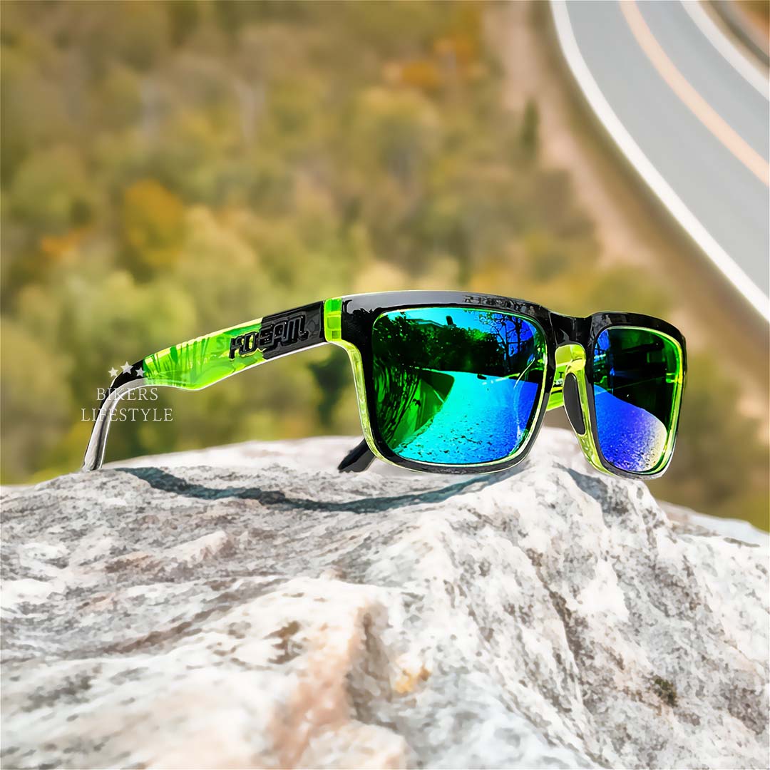 Motorcycle Sunglasses Polarized UV400 & Anti-Blue Light