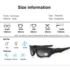 Motorcycle Sunglasses Polarized UV400 & Anti-Slip Grip