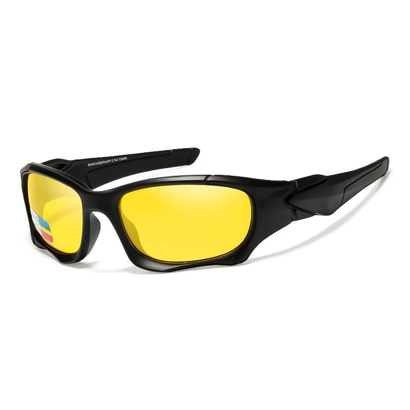 Motorcycle Sunglasses Polarized UV400 Shatterproof & Adjustable Fit