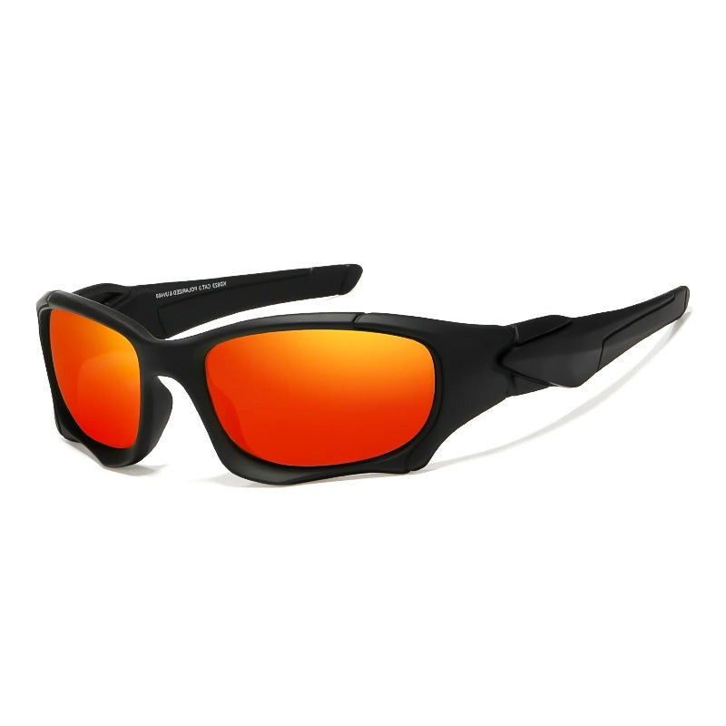 Motorcycle Sunglasses Polarized UV400 Shatterproof & Adjustable Fit