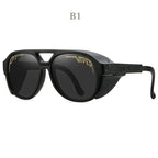 Motorcycle Sunglasses UV400 Helmet-Friendly TR90 Frame