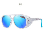 Motorcycle Sunglasses UV400 Helmet-Friendly TR90 Frame
