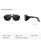 Motorcycle Sunglasses Windproof UV400 Helmet-Compatible