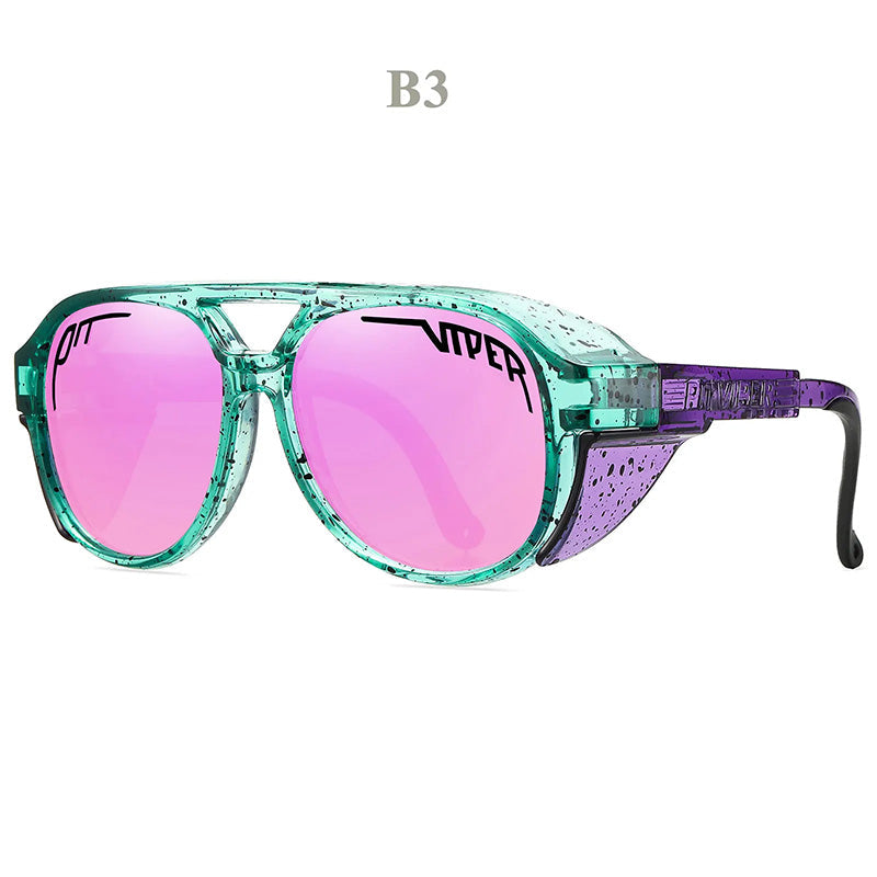 Motorcycle Sunglasses Windproof UV400 Helmet-Compatible