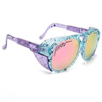 Motorcycle Sunglasses Wraparound Wind-Blocking UV400 Helmet Compatible