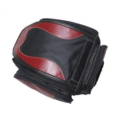 Motorcycle Tail Bag Expandable & Convertible Water-Resistant PU Leather