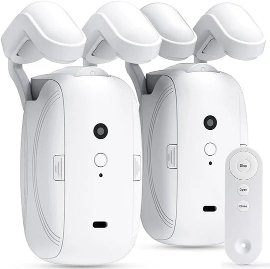 Motorized Curtain Opener Bluetooth Remote & 6-Month Battery