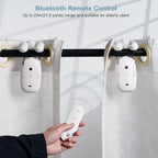 Motorized Curtain Opener Bluetooth Remote & 6-Month Battery