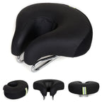 Mountain Bike Saddle Noseless Extra Thick & Shock Absorbing