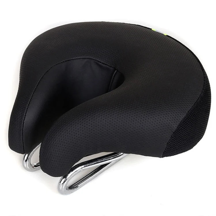 Mountain Bike Saddle Noseless Extra Thick & Shock Absorbing