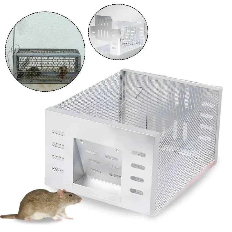 Mouse Trap Automatic One-Way Galvanized Mesh