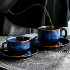 Mug & Saucer Bone China Microwave & Dishwasher Safe