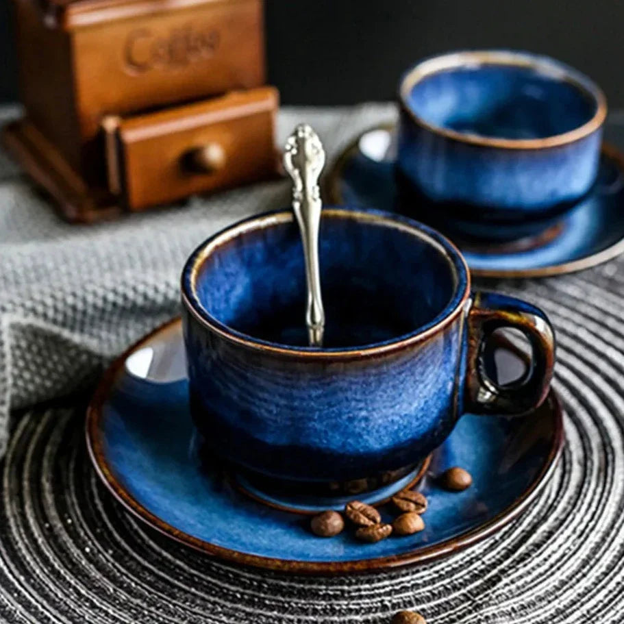 Mug & Saucer Bone China Microwave & Dishwasher Safe