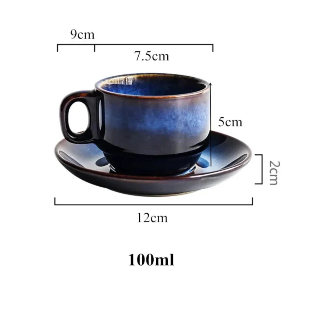Mug & Saucer Bone China Microwave & Dishwasher Safe